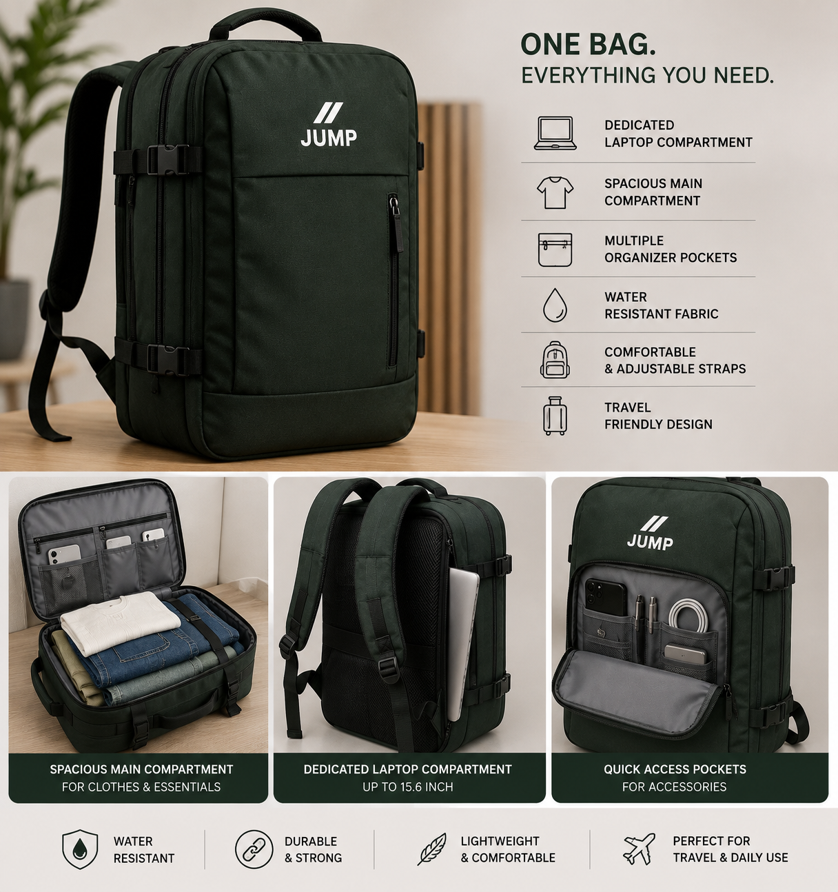 JUMP Laptop & Travel Bag